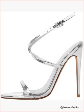 Strappy High Stiletto Heels Womens Sandals Open Toe Buckle Ankle Strap Party